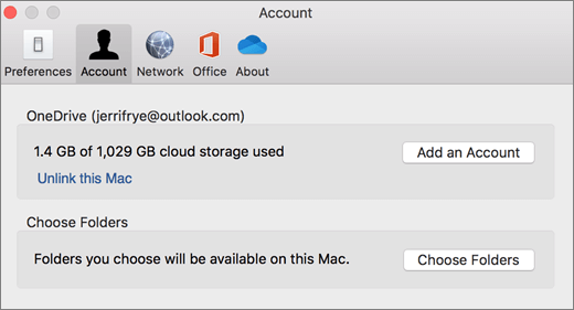 onedrive for business mac backup